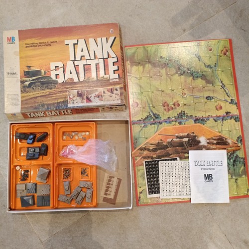 Vintage tank battle game - vintage, mb