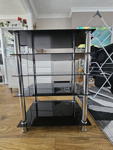 Hifi stand black - stand, and