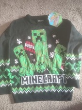 Minecraft Christmas Jumper For