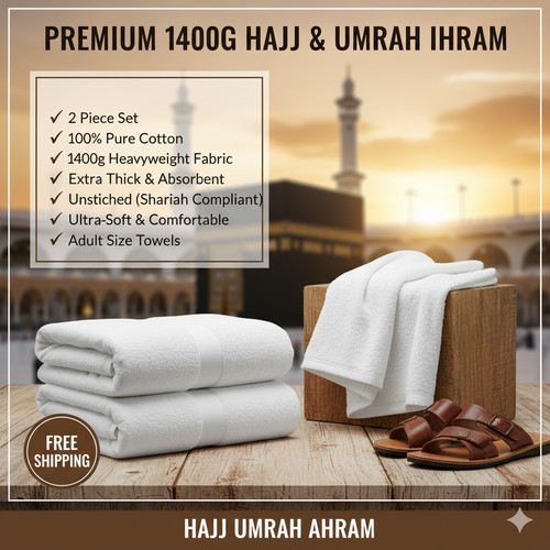 Terry towel 1400g hajj - hajj, &