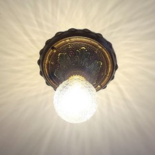 Vintage Single Bulb Ceiling