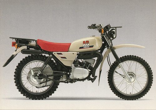 1989 yamaha ag100 motorcycle - 1989,