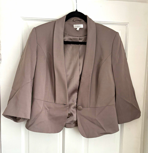 Kaliko womens grey blazer - kaliko,