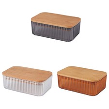 Butter Dish with Wooden Lid
