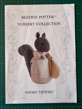 Alan Dart GOODY TIPTOES Soft Toy DK KNITTING PATTERN Beatrix Potter 13"/33cm