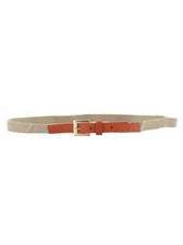Armani Canvas & Leather Belt