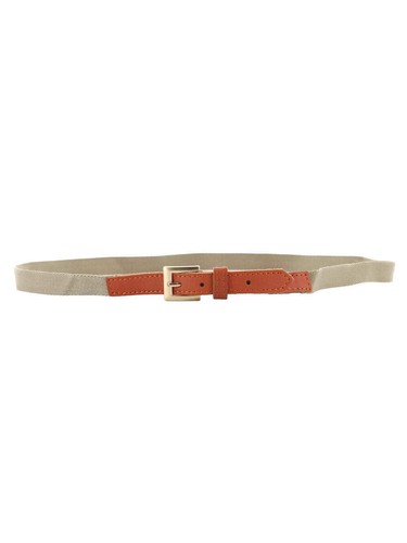 Armani canvas leather belt - armani,
