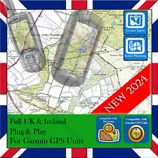 1.25k Garmin compatibile 2025  Walking or Hiking maps  Full UK & Ireland