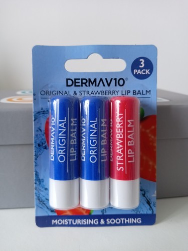Derma v10 lip balm pack - pack, –