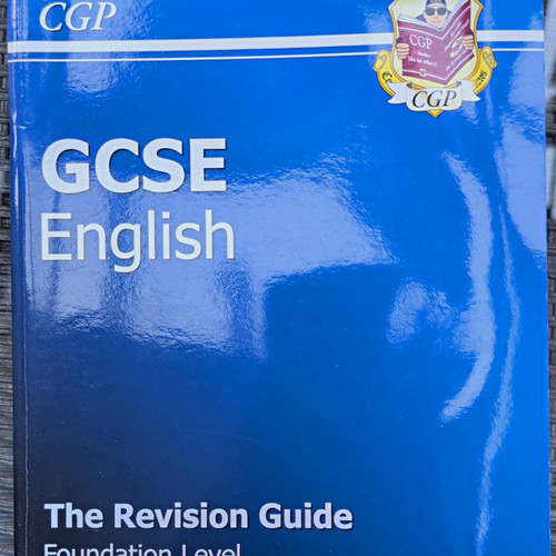 Cgp gcse english revision - english,