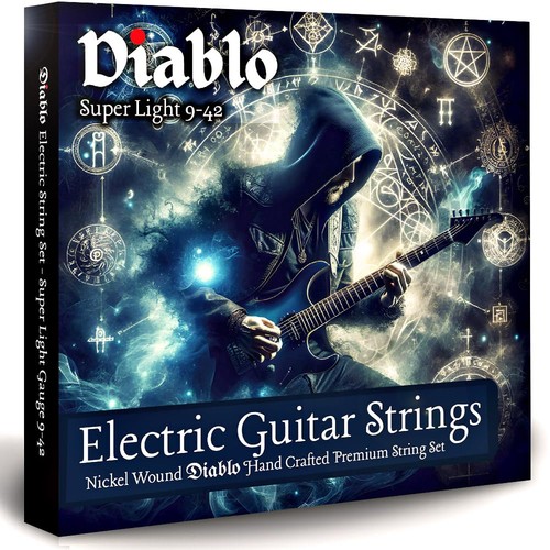 Diablo electric guitar strings - electric,