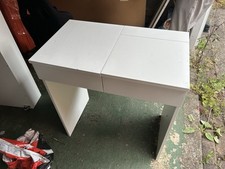 IKEA Red & White Vanity Table