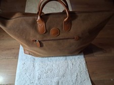 Large Brown Faux  Leather