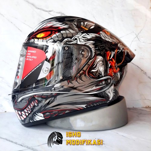 Custom painted motorcycle - custom,