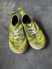 Vans x Disney Toy Story Alien Shoes Kids UK 5.0 Trainers (Free P+P)