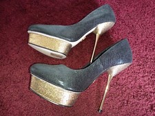 Lipsy  black snakeskin