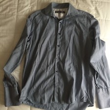 Reiss Houndstooth Blue Formal