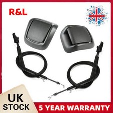 Left + Right Front Seat Tilt Handle + Cable for Ford Fiesta MK6 3 Door 2002-2008