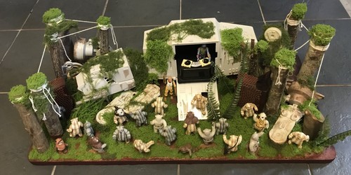 Star wars ewok vintage - ewok,
