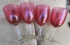 Victorian Cranberry Glass Set