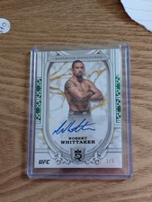 UFC Robert Whittaker 2024 Royalty Superior Signatures /5 autograph