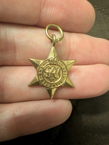 Vintage ww2 atlantic star - ww2,