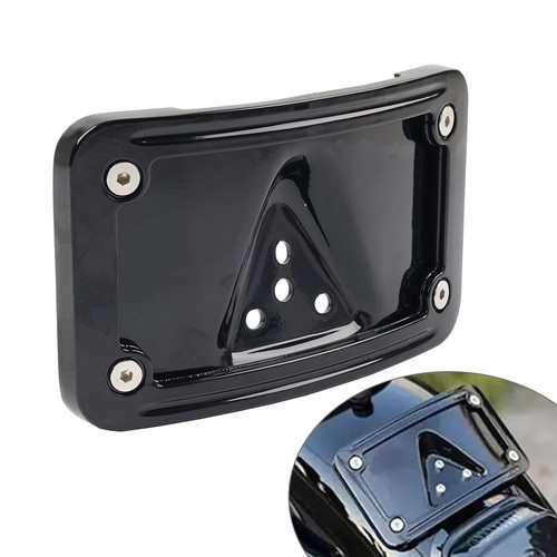 Curved laydown license plate - laydown,