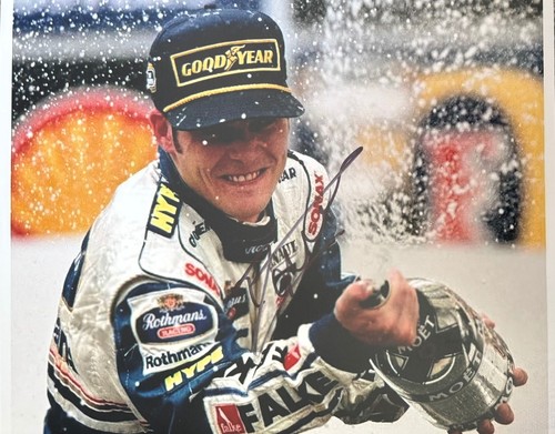 Jacques villeneuve hand signed - jacques,