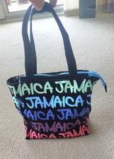 Brand New Robin & Ruth Shoulder Bag/Beach Bag. Jamaica Multi Colour Logo.