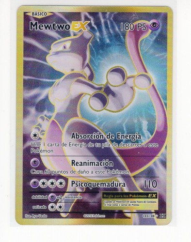 Esp spanish mewtwo ex - spanish,