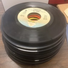 100 x Vinyl Records Job Lot 7"