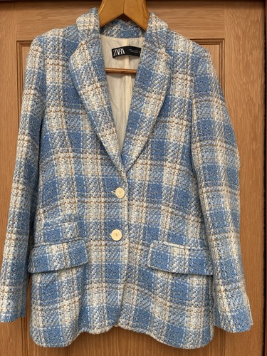 Size zara blue - blue, plaid