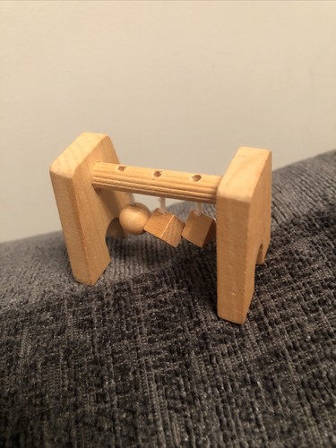 Dolls house wooden - dolls, baby