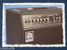 as/ handmade greetings / birthday card AMPEG BASS AMP
