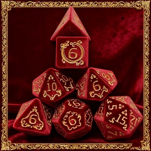Polyhedral dice 7pcs dnd - dice,