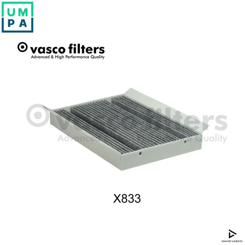 Filter cabin air x833 - x833, for