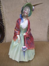 Early Doulton HN1914 Paisley Shawl Lady No Damage