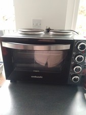 Cookworks 28L Mini Oven with Hob RRP 128.00 lot R1669