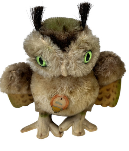 Steiff animal owl wittie - steiff,