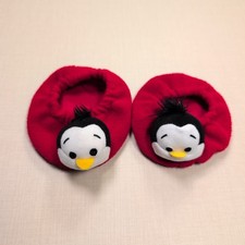 Build-A-Bear Red Penguin Slippers