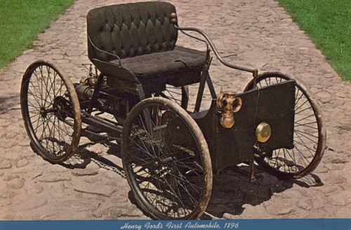 1896 ford quadricycle - ford,