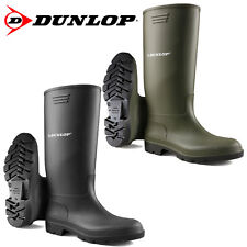 UNISEX DUNLOP WELLINGTONS BOOTS WELLIES WATERPROOF SNOW RAIN RUBBER WORK SHOES