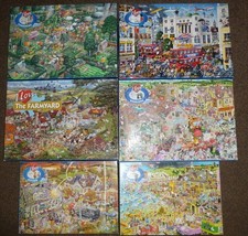Gibson Puzzles - I Love - Farmyard  Gardening  London  Weddings  Autumn  Summer