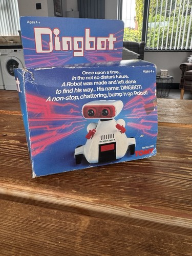 Vintage tomy dingbot robot - vintage,