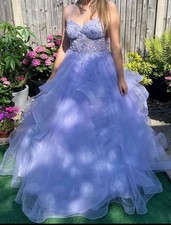 Lilac Prom Dress Size 12 With