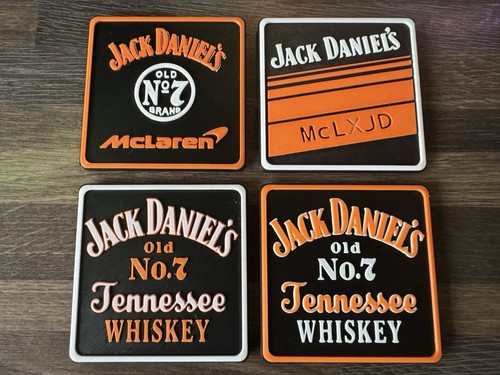 Jack daniels mclaren - x, coaster
