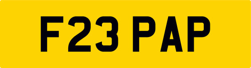 Neat private car reg number - private,