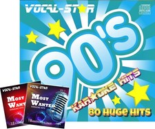 Vocal-Star 90s Decades Songs Karaoke Disc Pack 80 Song - Plus 36 Free Songs