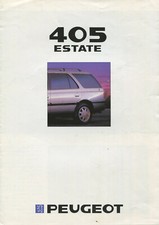 CAR BROCHURE - PEUGEOT 405