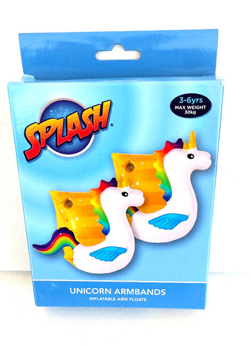 Splash unicorn armbands - "splash", 3